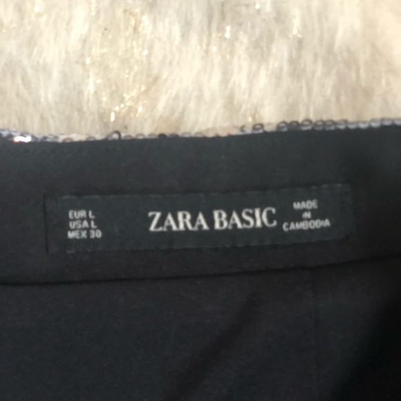 ZARA SKIRT SEQUIN MADE IN 🇰🇭 - Picture 5 of 5